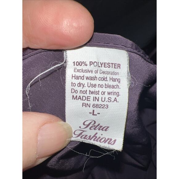 VTG Petra Lavender Purple Nightie Large Sexy Lingerie Teddie Sleepwear Strappy - Picture 5 of 8